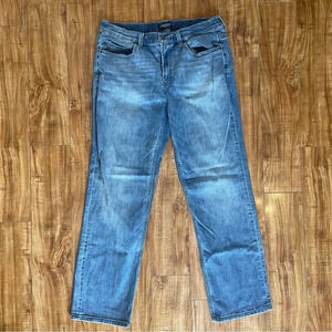 FLAG & ANTHEM Men’s Premium Denim Blue Jeans Portland Relaxed Fit Size 33/32